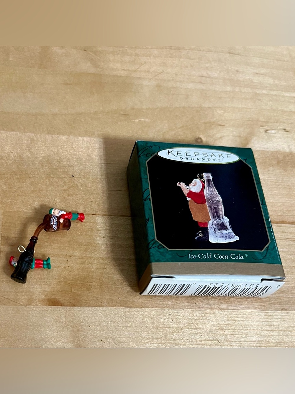 Hallmark Keepsake Miniature Vintage Ornament Bundle: Cold Coca Cola
